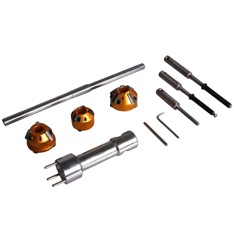 10-teiliges Werkzeug zum Nachbearbeiten und Einsetzen von Ventilen