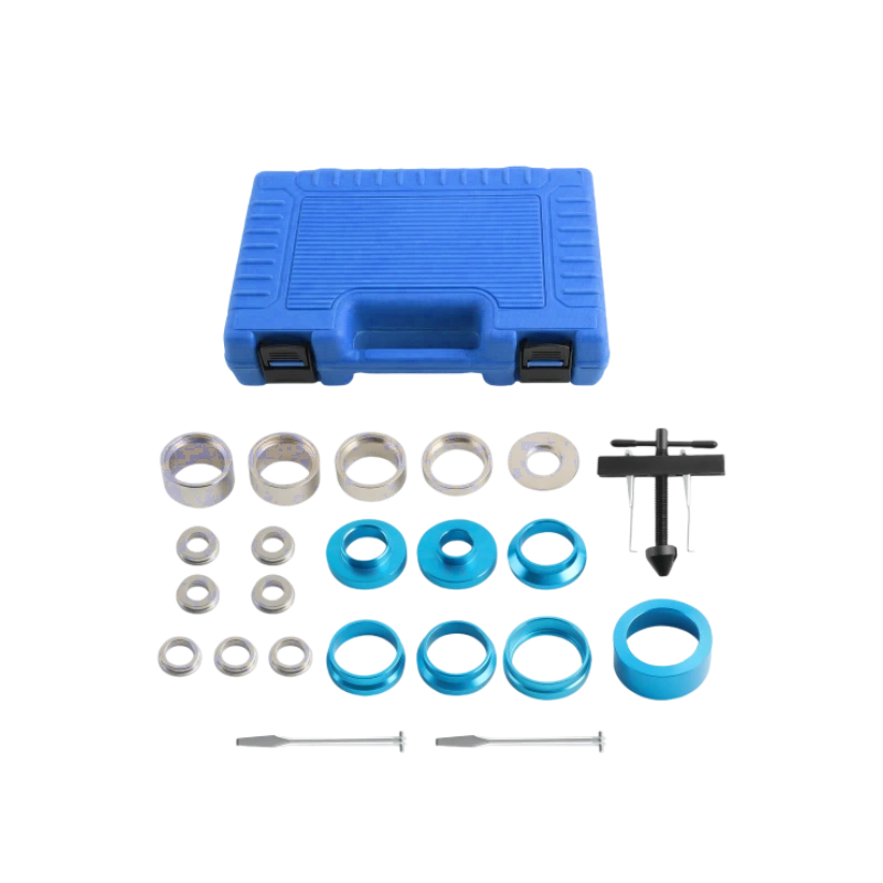 22-teiliges Werkzeugset zum Entfernen, Installieren, Abziehen und Adaptern von Kurbelwellen- und Nockenwellen-Öldichtungen
