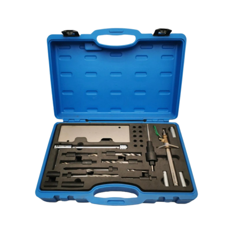 28-teiliges Glühkerzengewinde-Reparaturwerkzeug-Set für die Volkswagen- und Audi-VAG-Gruppe