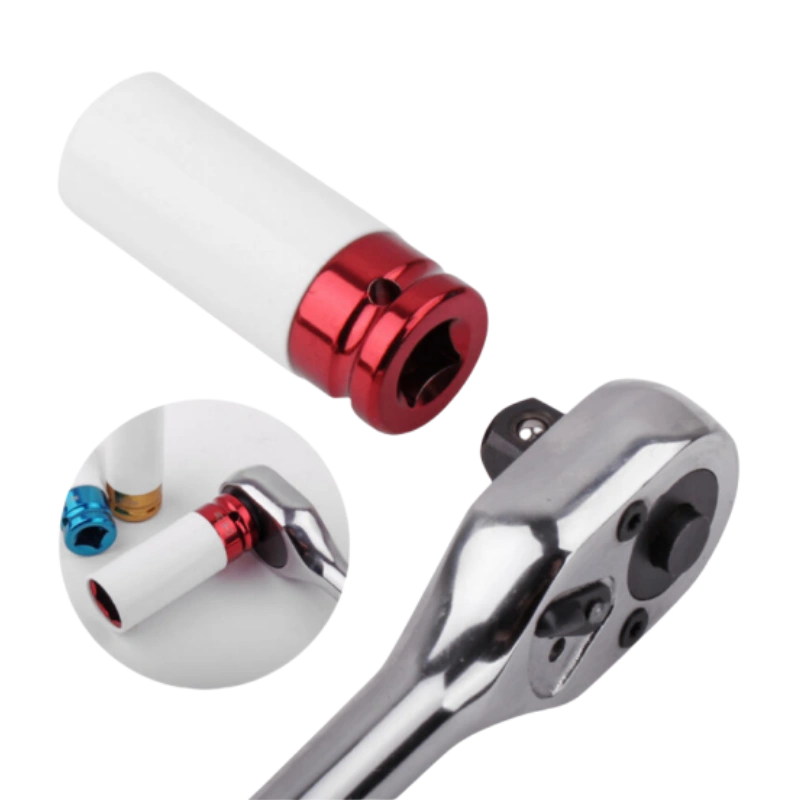 3-teiliges 1/2-Zoll-Schlagschrauber-Steckschlüssel-Set für Antriebsradmuttern