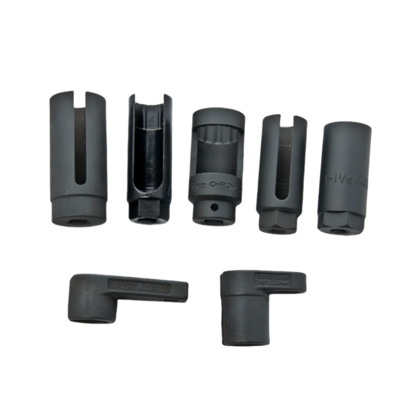 7-teiliges Universal-Sauerstoffsensor-Steckschlüssel-Set, Abzieher und Demontagewerkzeug