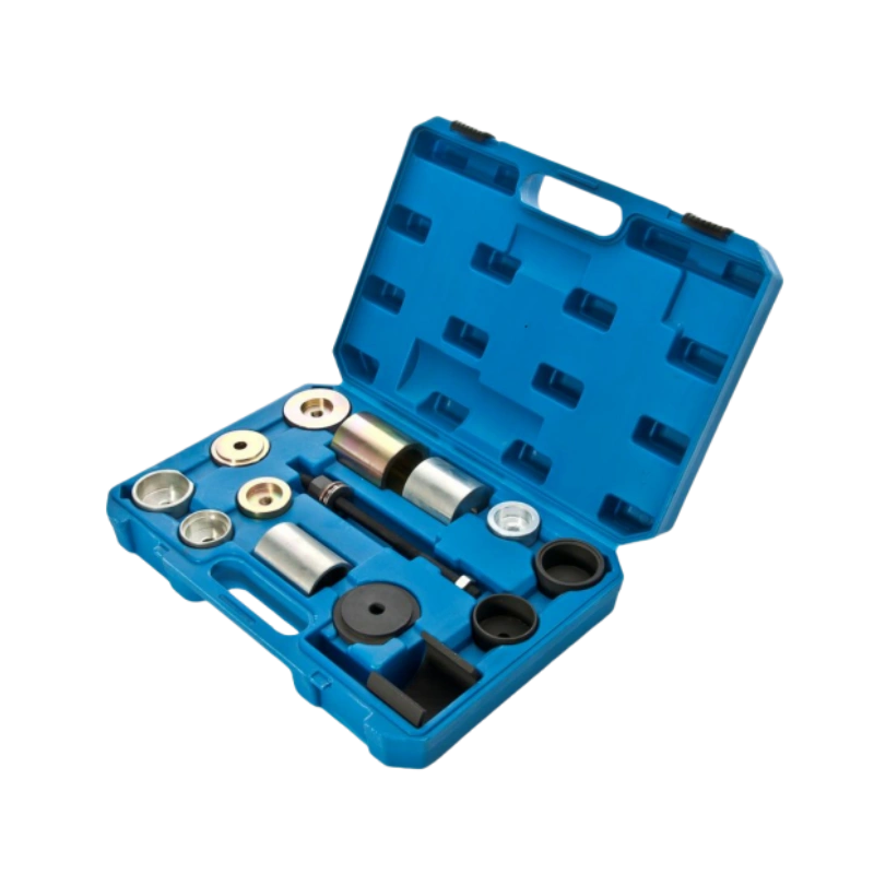 Werkzeug zum Aus- und Einbau der Hinterachsbuchsen für BMW E36, E46, E38, E39, E60, E61, E31, E90, E91