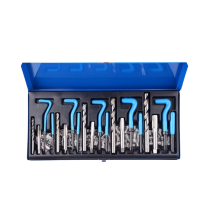 Kit de herramientas de reparación de roscas de 131 piezas