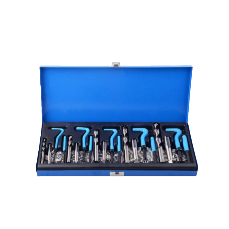 Kit de herramientas de reparación de roscas de 131 piezas