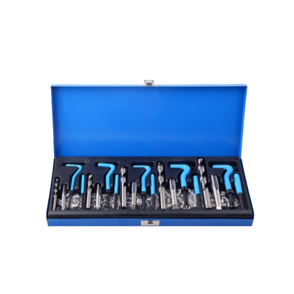 Kit de herramientas de reparación de roscas de 131 piezas