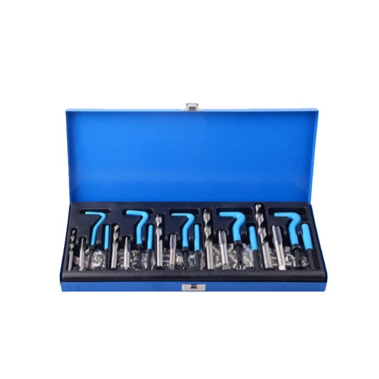 Kit de herramientas de reparación de roscas de 131 piezas