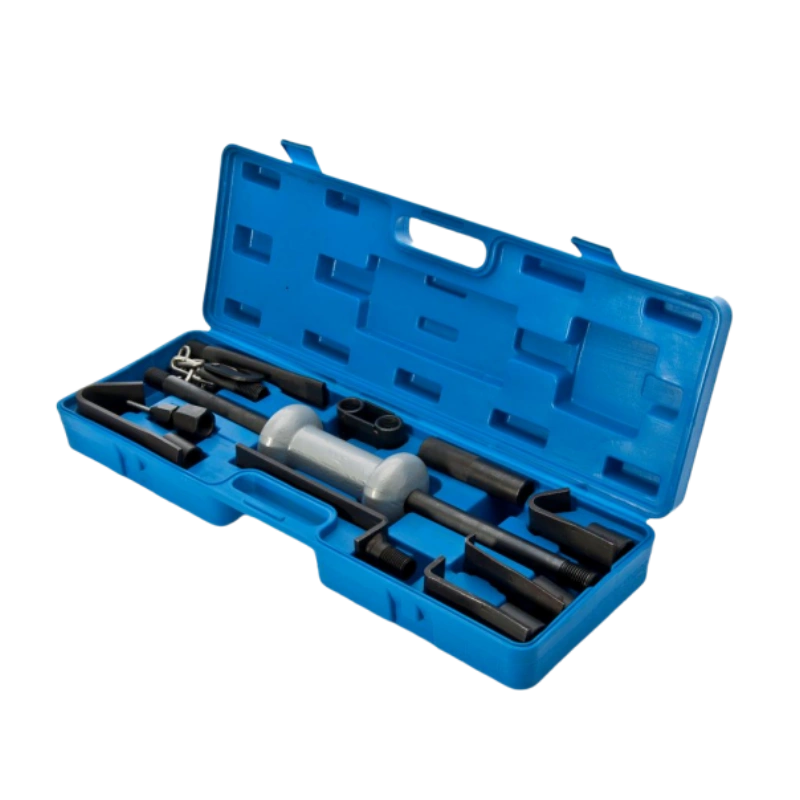 Kit de herramientas para extraer abolladuras con martillo deslizante de 13 piezas y 10 libras