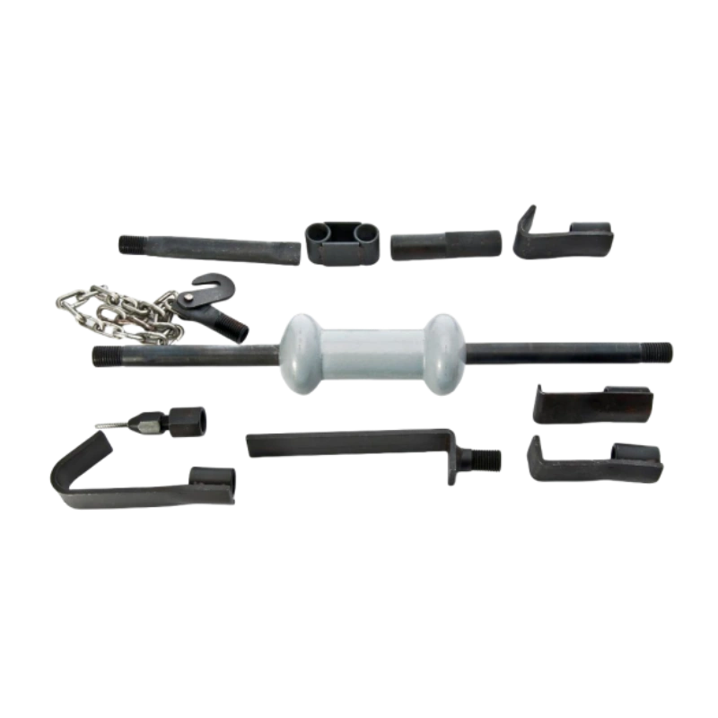Kit de herramientas para extraer abolladuras con martillo deslizante de 13 piezas y 10 libras