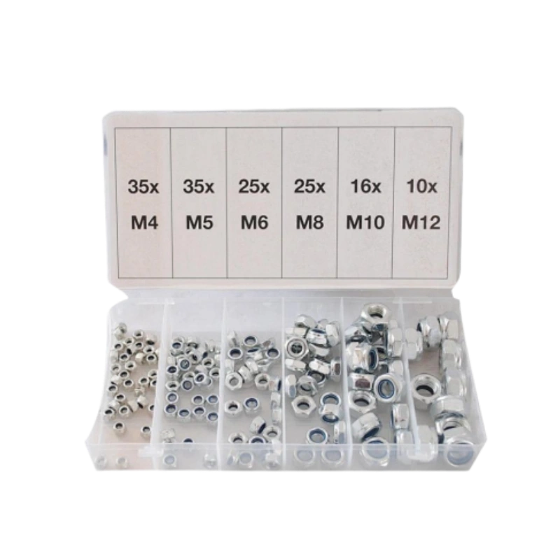 146PCS Self Locking Screw Nut Assortment