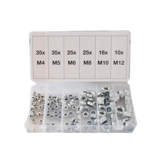 146PCS Self Locking Screw Nut Assortment