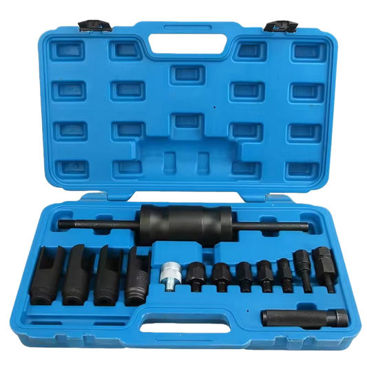 14-teiliges Set zum Ausbau der Diesel-Injektoren