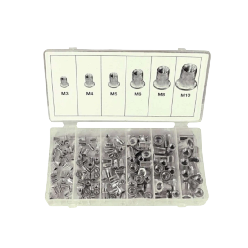 150PCS Aluminum Rivet Nuts Assortment
