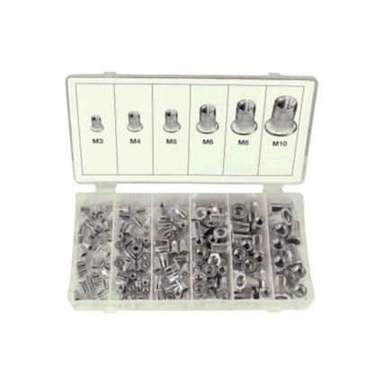 150PCS Aluminum Rivet Nuts Assortment