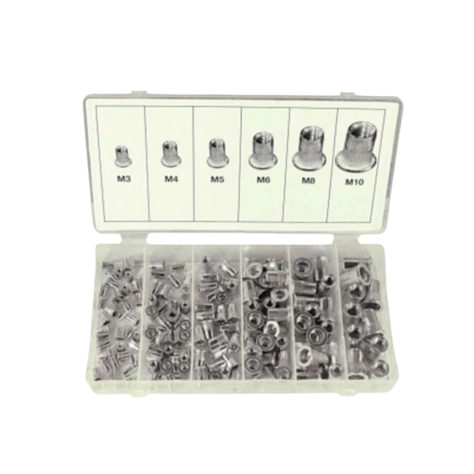 150PCS Aluminum Rivet Nuts Assortment