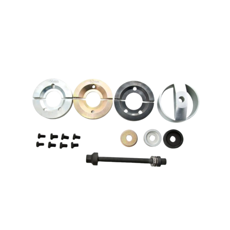 Juego de herramientas de 19 piezas para cojinetes de cubo de rueda compactos (62 mm, 66 mm, 72 mm)