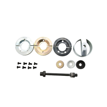 Juego de herramientas de 19 piezas para cojinetes de cubo de rueda compactos (62 mm, 66 mm, 72 mm)