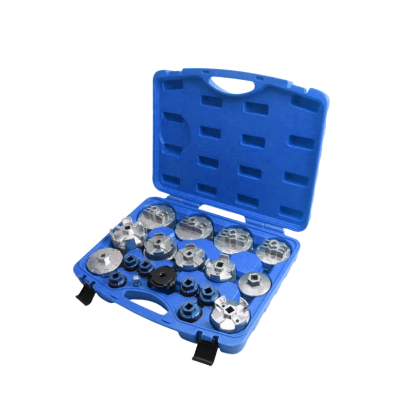 Juego de 19 llaves para tapa de filtro de aceite: filtro de cartucho