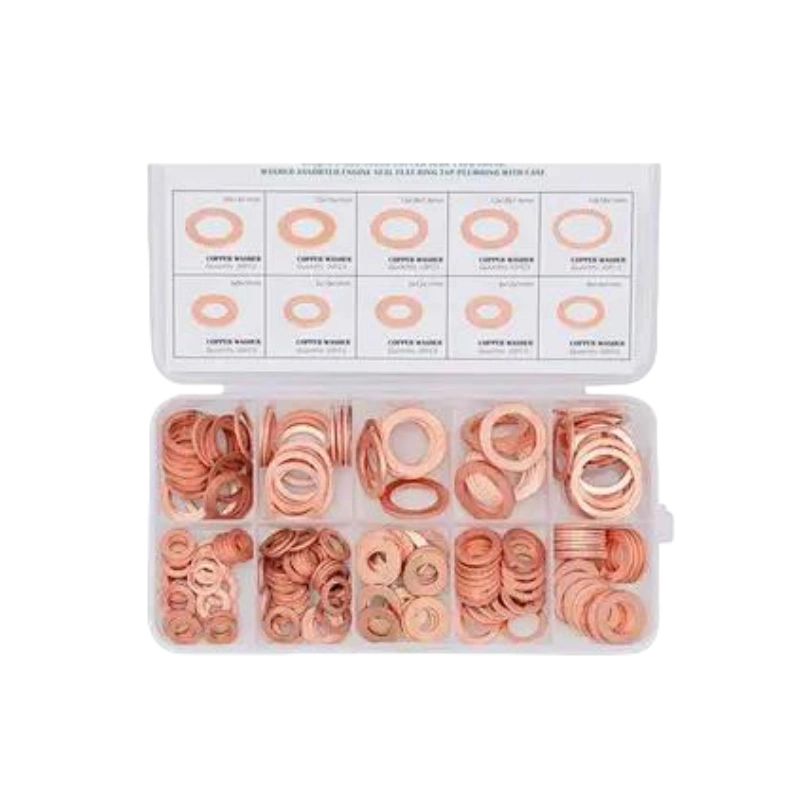 200PCS Copper Gaskets Assortment