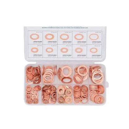 200PCS Copper Gaskets Assortment