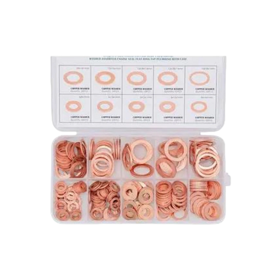 200PCS Copper Gaskets Assortment