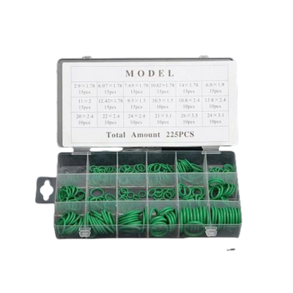 225PCS HNBR O-Ring Assortment