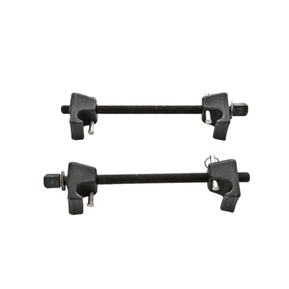Juego de compresores de resorte helicoidal de puntal McPherson de 2 piezas de 300 mm