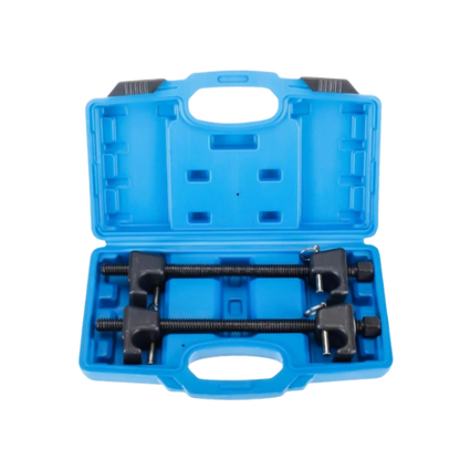 Juego de compresores de resorte helicoidal de puntal McPherson de 2 piezas de 300 mm