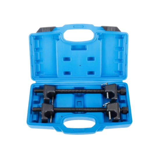 Juego de compresores de resorte helicoidal de puntal McPherson de 2 piezas de 300 mm