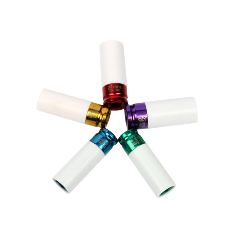 Kit de 5 herramientas de impacto para tuercas de rueda motriz de 1/2"