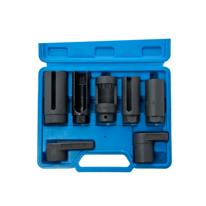 7-teiliges Universal-Sauerstoffsensor-Steckschlüssel-Set, Abzieher und Demontagewerkzeug