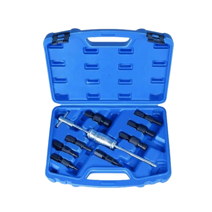 Juego de extractores de cojinetes para orificios ciegos de 9 piezas