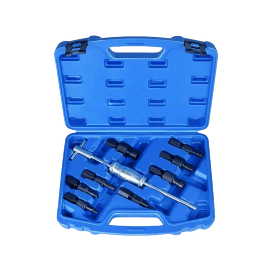 Juego de extractores de cojinetes para orificios ciegos de 9 piezas