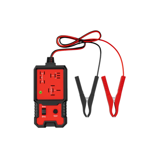 Automotive Relay Tester for 12V, 4-Pin and 5-Pin Relays with LED Indicator