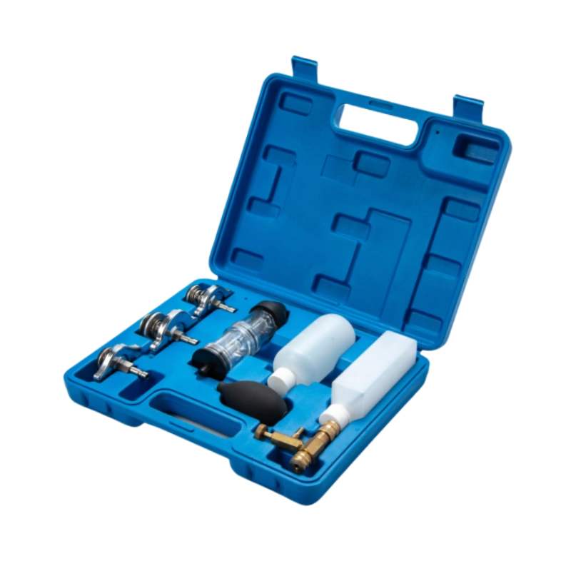 Detector de fugas de juntas de culata de CO2 con 3 adaptadores de bayoneta compatibles con Ford
