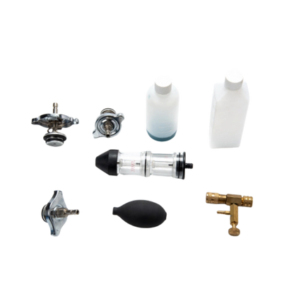Detector de fugas de juntas de culata de CO2 con 3 adaptadores de bayoneta compatibles con Ford