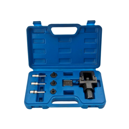 Kit de herramientas para cortar cadenas, dividir eslabones y remachar cadenas de motocicletas compatible con tamaños de cadena 520, 525, 530 y 532