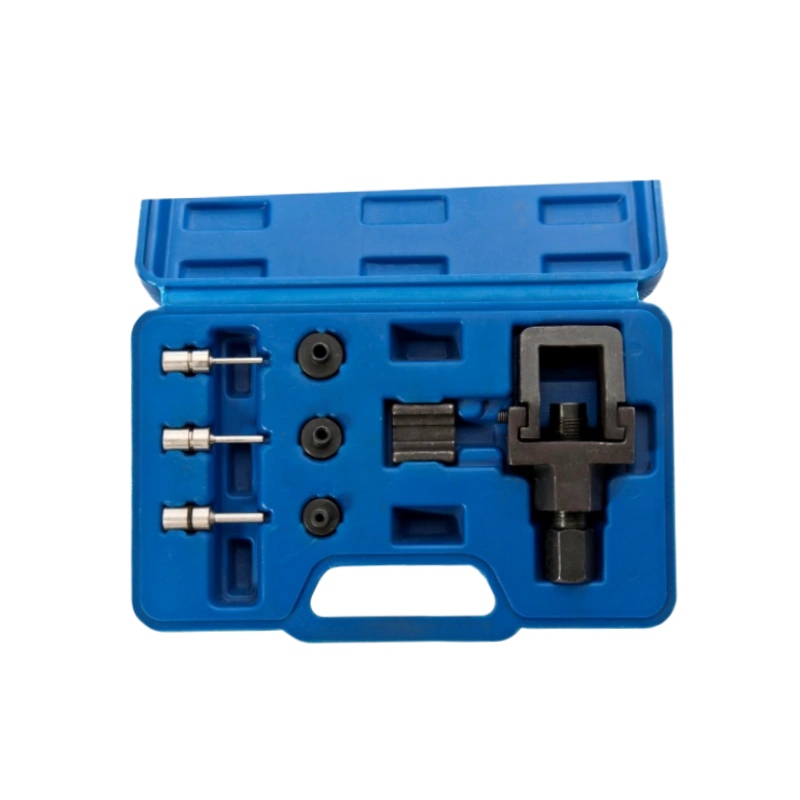 Kit de herramientas para cortar cadenas, dividir eslabones y remachar cadenas de motocicletas compatible con tamaños de cadena 520, 525, 530 y 532