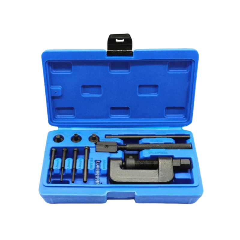 Kit de herramientas para remachar y romper cadenas de motocicletas