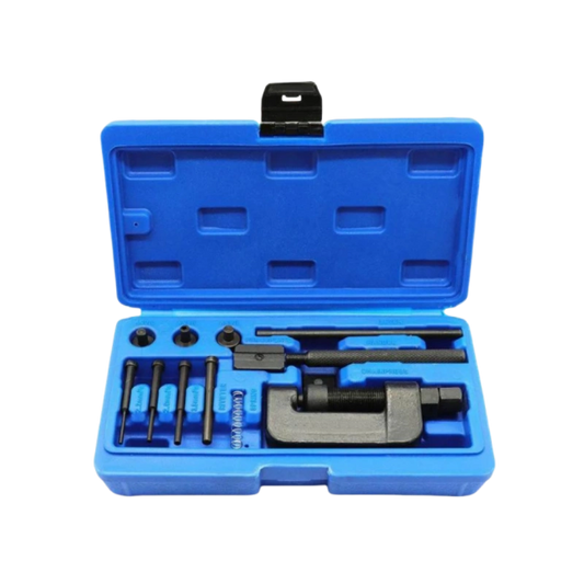 Kit de herramientas para remachar y romper cadenas de motocicletas