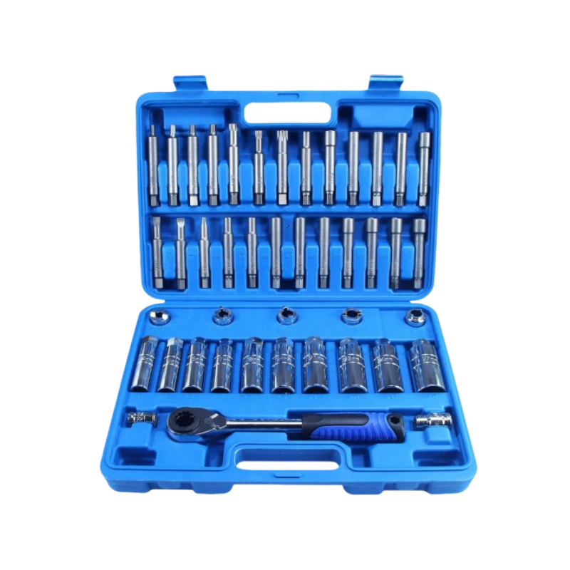 Kit de dados pasantes para quitar tuercas de puntal de amortiguador de suspensión de buje de dirección