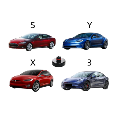 Adaptador de gato elevador resistente para Tesla Model 3, Y, S, X: protege la batería y el chasis, incluye caja de almacenamiento