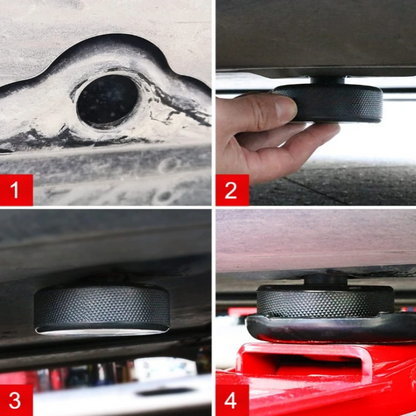 Adaptador de gato elevador resistente para Tesla Model 3, Y, S, X: protege la batería y el chasis, incluye caja de almacenamiento