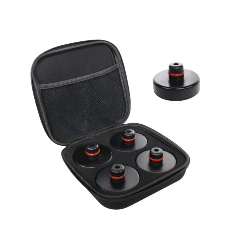 Adaptador de gato elevador resistente para Tesla Model 3, Y, S, X: protege la batería y el chasis, incluye caja de almacenamiento