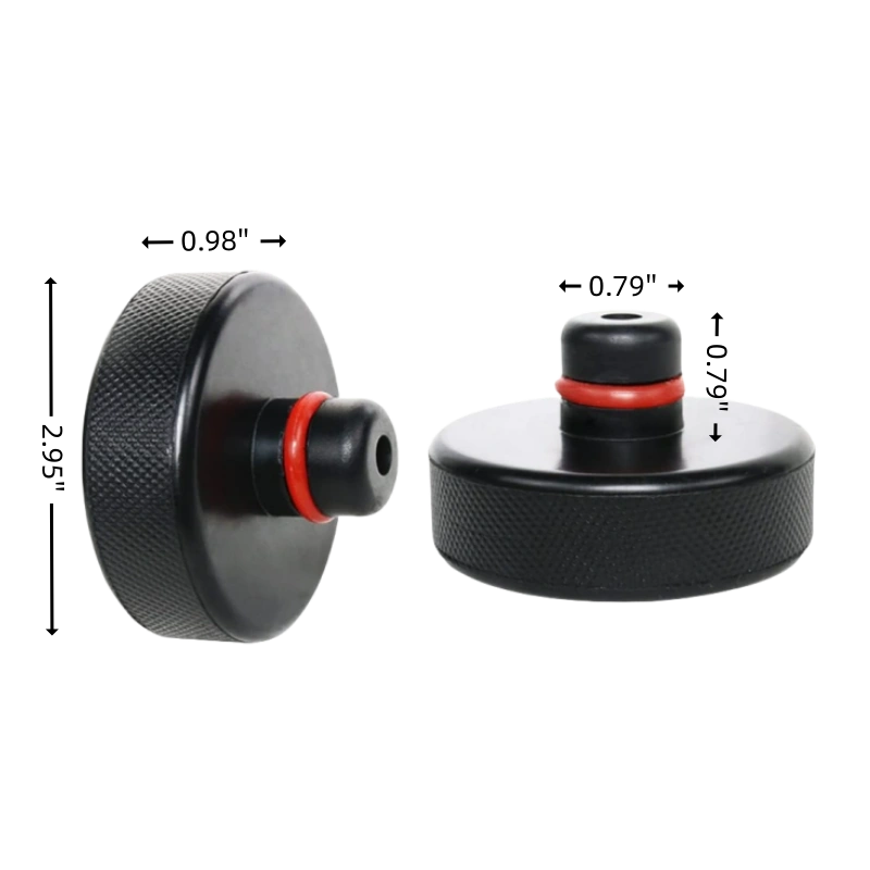 Adaptador de gato elevador resistente para Tesla Model 3, Y, S, X: protege la batería y el chasis, incluye caja de almacenamiento