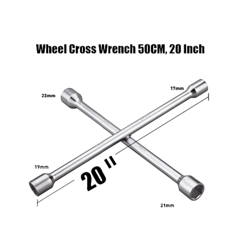 Llave de cruz para ruedas - 50 cm (20 pulgadas)